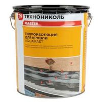 Мастика битумно-резиновая AquaMast Кровля 18 кг