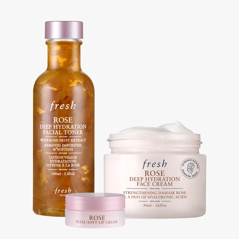 Fresh Rose Deep Hydration Essentials Gift Set