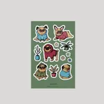 Носки One Two Garden Delphinium белые