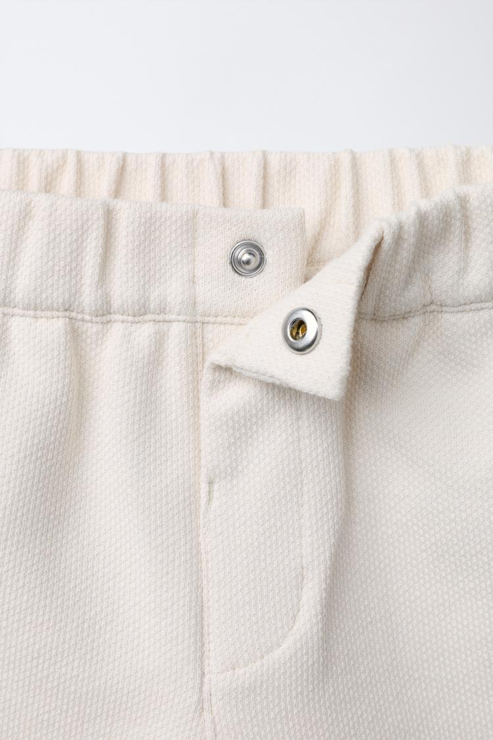 ZARA ШОРТЫ-БЕРМУДЫ, ЭКРЮ