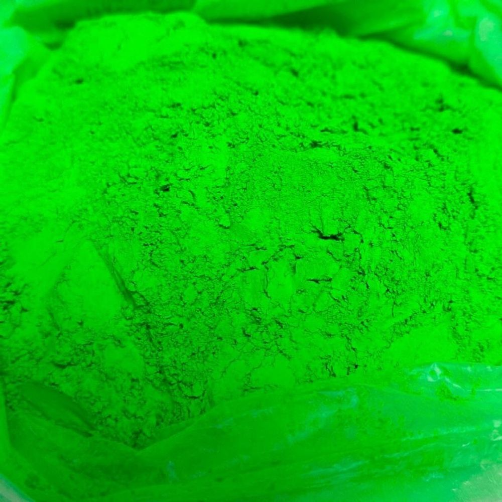 Неоновый флуоресцентный пигмент ЗЕЛЁНЫЙ 664/2