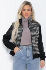 Жакет Энергия (черно-бежевый) Б12493-24 LT Collection