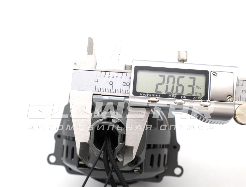 Билед модули Aozoom K9 3.0 дюйма, 2 чипа, 6000K, 12V, 65W/73W, крепление 3R и съемное гаечное (комплект, 2шт)