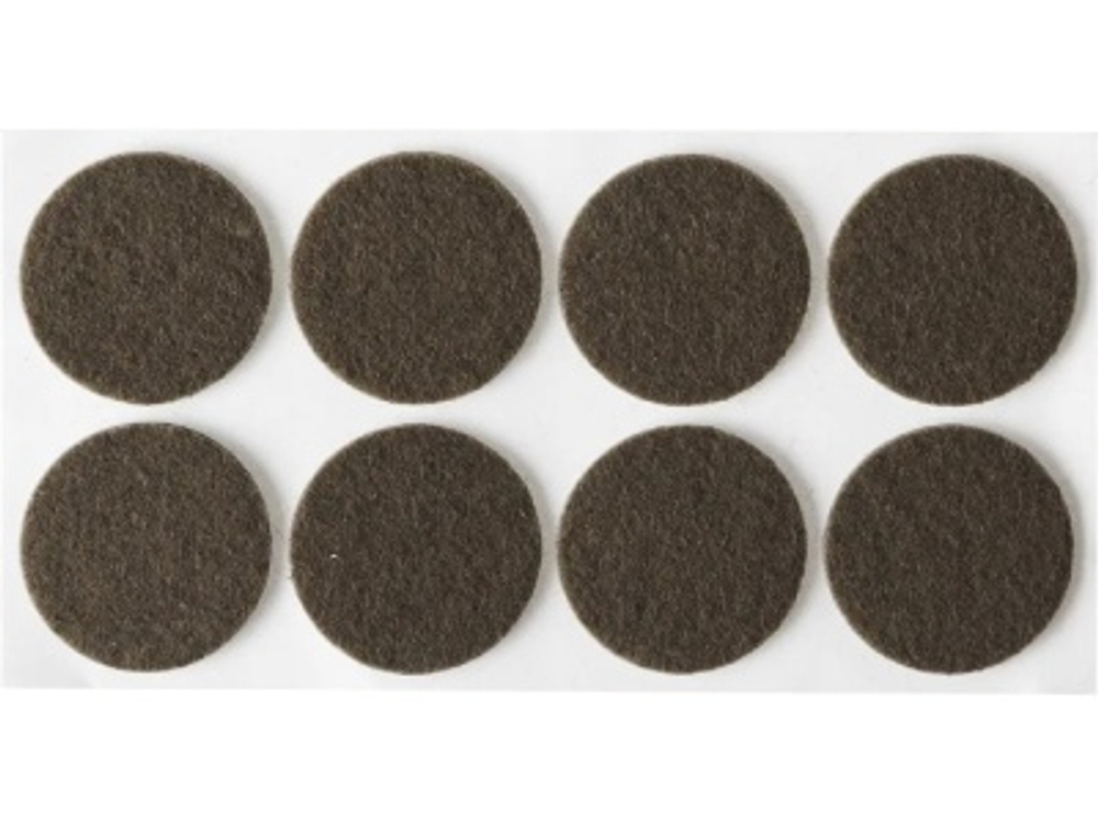 Мебельные накладки STAYER фетровые 8шт коричн d25мм