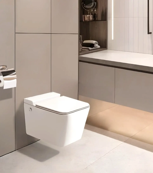 Унитаз MAIELLA Aria Pulse подвесной с функцией импульсного смыва, безободковый Ceruttispa CT10191 (590x360x385)