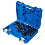 KING TONY (44802AMP) Гайковерт пневматический ударный 1/2", 678 Нм, с комплектом головок, 16 предметов