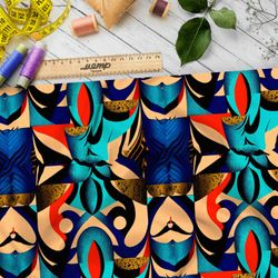 Ткань шелк Армани индийские усы