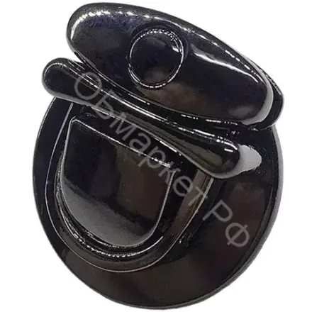 Замок для сумок 2-4 (30*33), темный никель