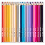 Карандаши цветные трёхгранные 50цв. Brauberg, супермягкие