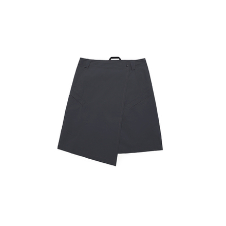 Юбка Nothomme Blue Monte Apron-Style Workwear Dress "Black Iron Gray"