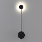 7008/5WL HIGHTECH ODL25 273 черный/металл/акрил Настенный светильник LED 3000/4000K тумблер на корп. 5W 220V CRI > 90 SATELLITE