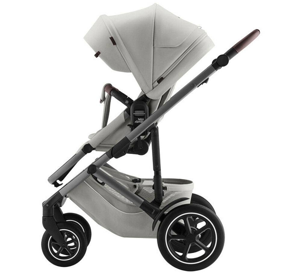 Коляска 3 в 1 Britax Roemer Smile 5Z LUX и автокресло Baby-Safe PRO Midnight Grey Linen Grey