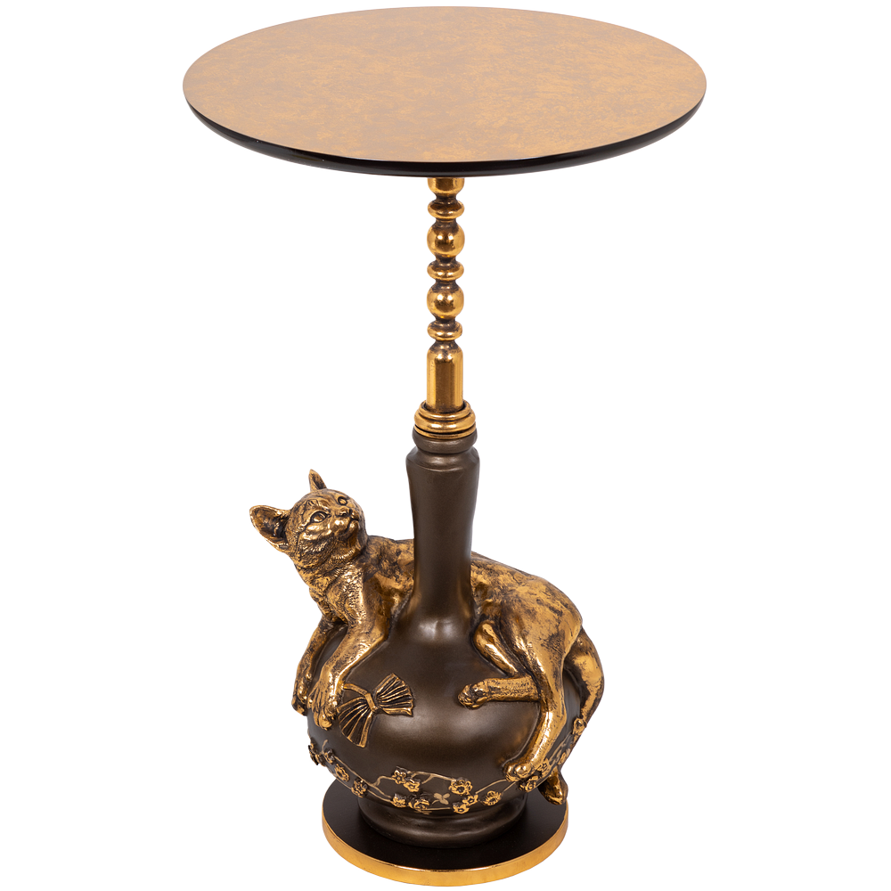 Столик декоративный Кошка Агнесса Амбер