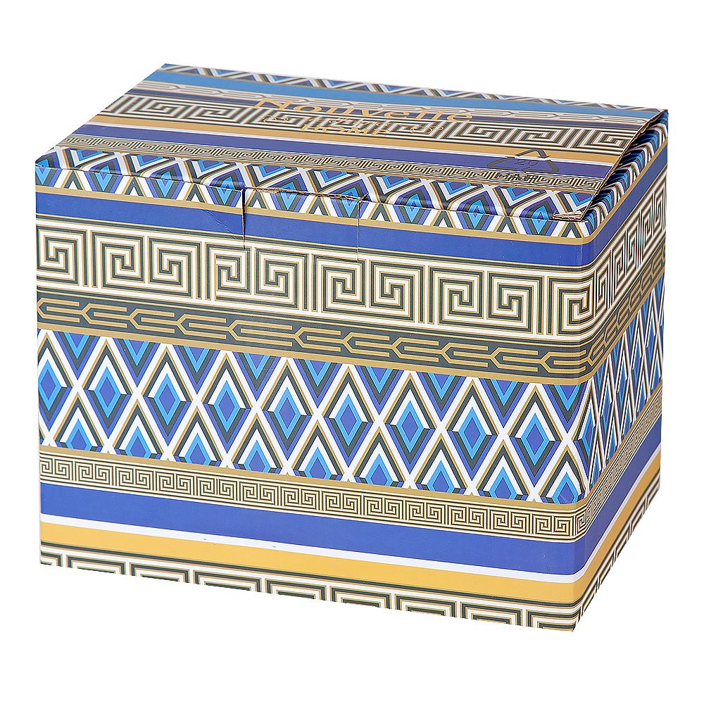 Чайник "Golden Blue" v=600мл (фарфор) (подарочная упаковка)