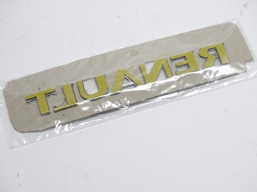 Эмблема Renault надпись задн. самоклеющаяся (TORK)