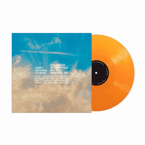 30 Seconds To Mars - It's The End Of The World But It's A Beautiful Day - Orange Opaque LP