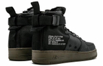 Кроссовки Nike Air Force 1 Black Dark Hazel