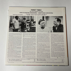 Винтажная виниловая пластинка LP Duke Ellington First Time. The Duke Ellington Meets The Count Basie (Japan 1974) (No Obi)