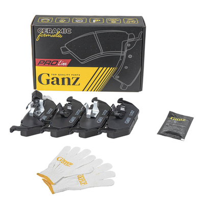 Колодки GANZ передние PRO-Line Ceramic AD A3 VW G4 с датчиком Арт.:GIJ09012C