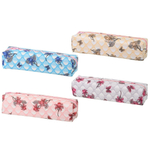 Пенал-косметичка Basir без наполнения, 20*5*5 см, серия "Цветы", ассорти