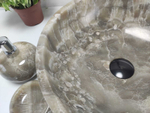 Раковина из оникса Bowl Grey Small TinLip BO-61064 40*40*15