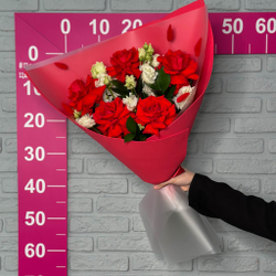 Букет цветов ДНК страсти