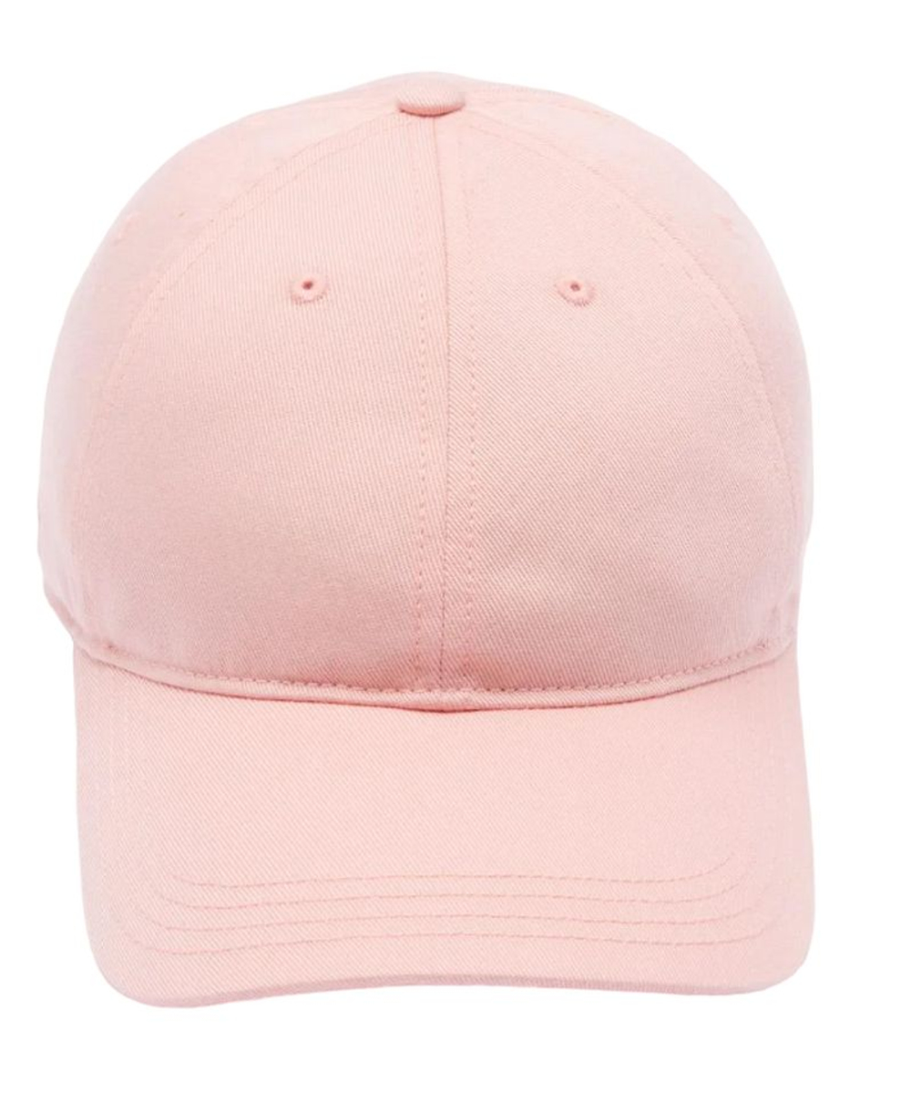 Теннисная кепка Lacoste Organic Cotton Twill - pink