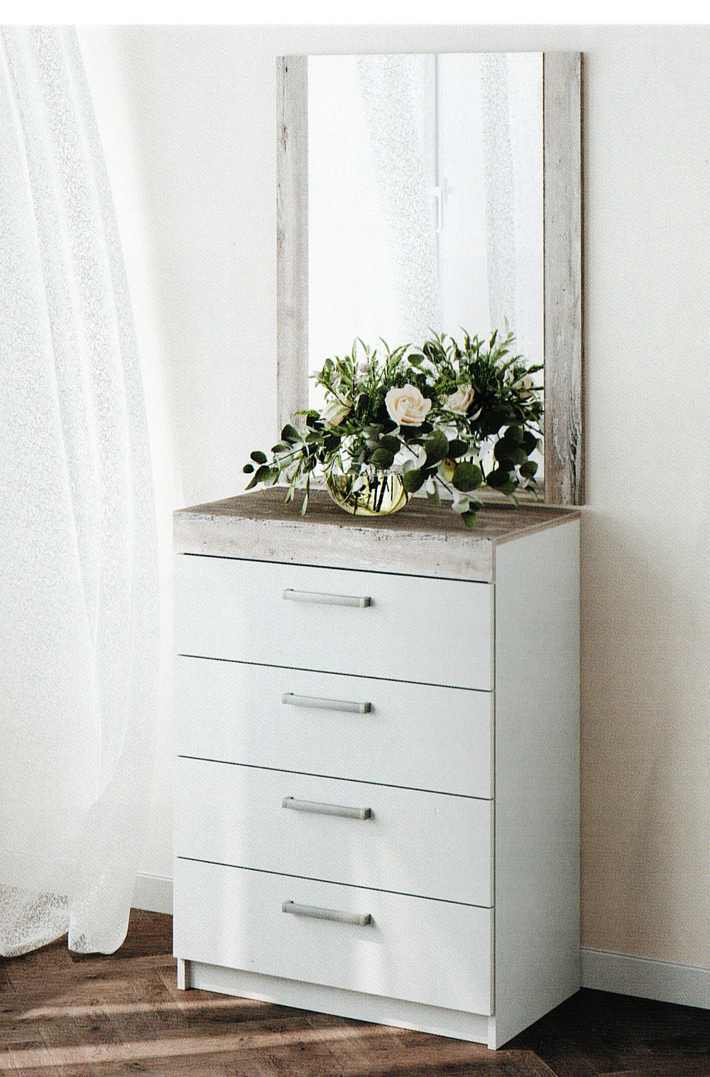 Комод №1 "Модерн" + зеркало. (950*700*400) + (700*900*20) Любые цвета и комплектации