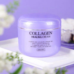 Jigott. Ночной крем для лица с коллагеном. COLLAGEN Healing Cream