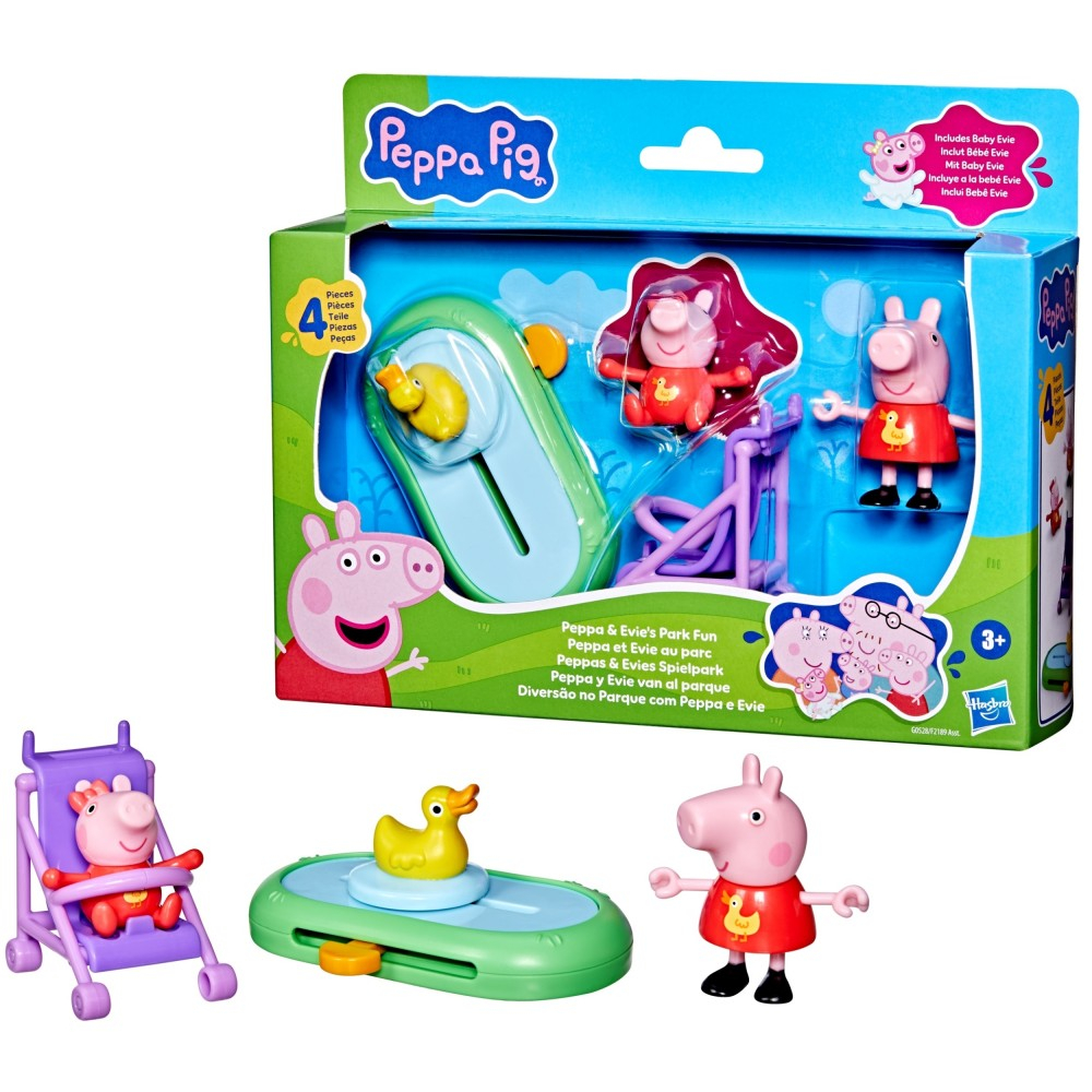 Hasbro G0528 — Игровой набор в парке с 2 фигурками Свинка Пеппа G0528 — фото 1