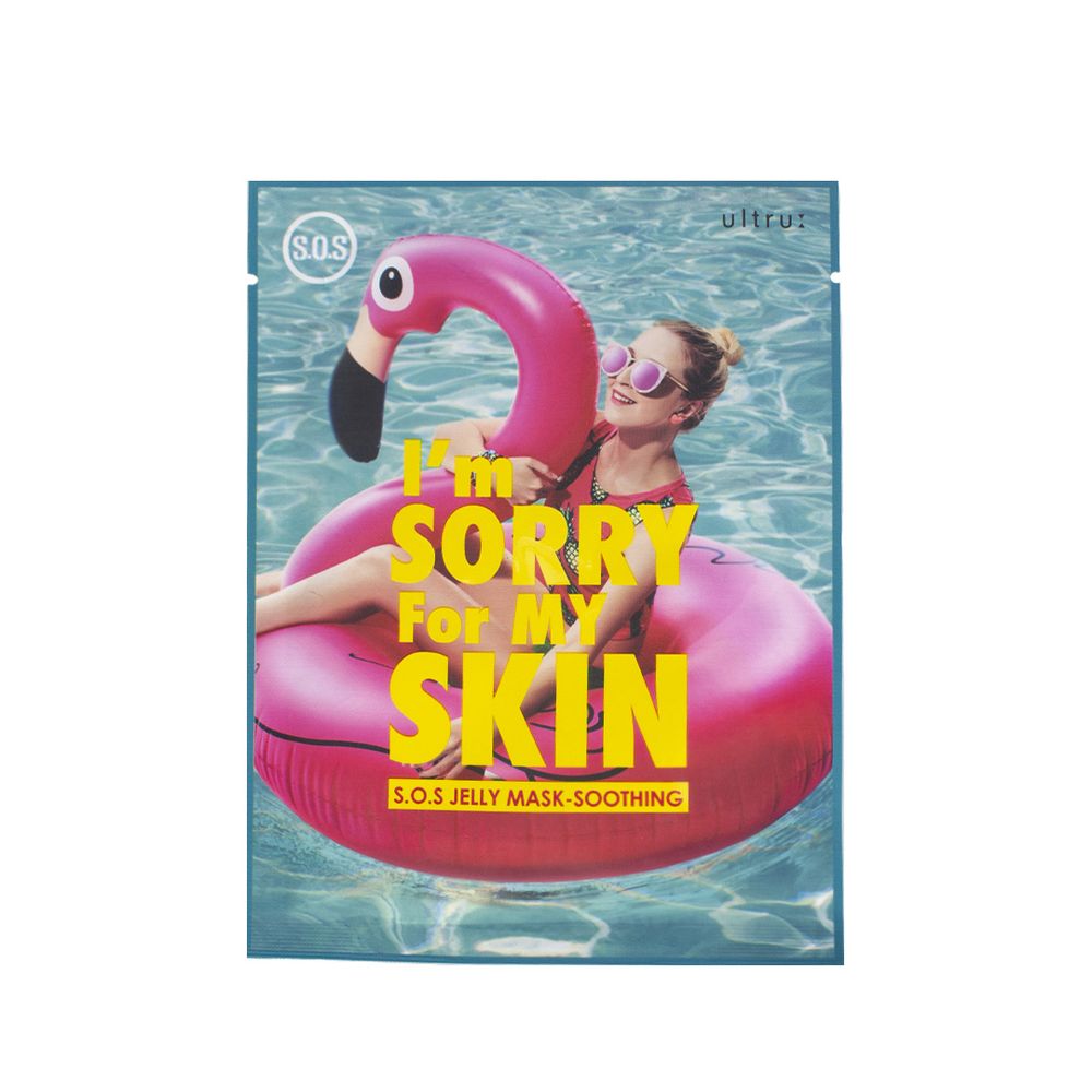 ULTRU I&#39;m Sorry for My Skin  S.O.S. Jelly Mask - soothing