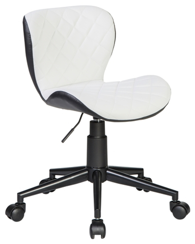 Офисное кресло для персонала DOBRIN RORY, бело-чёрный