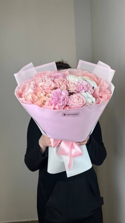 Авторский букет с Гортензией