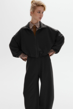 Свитшот укороченный full-zip