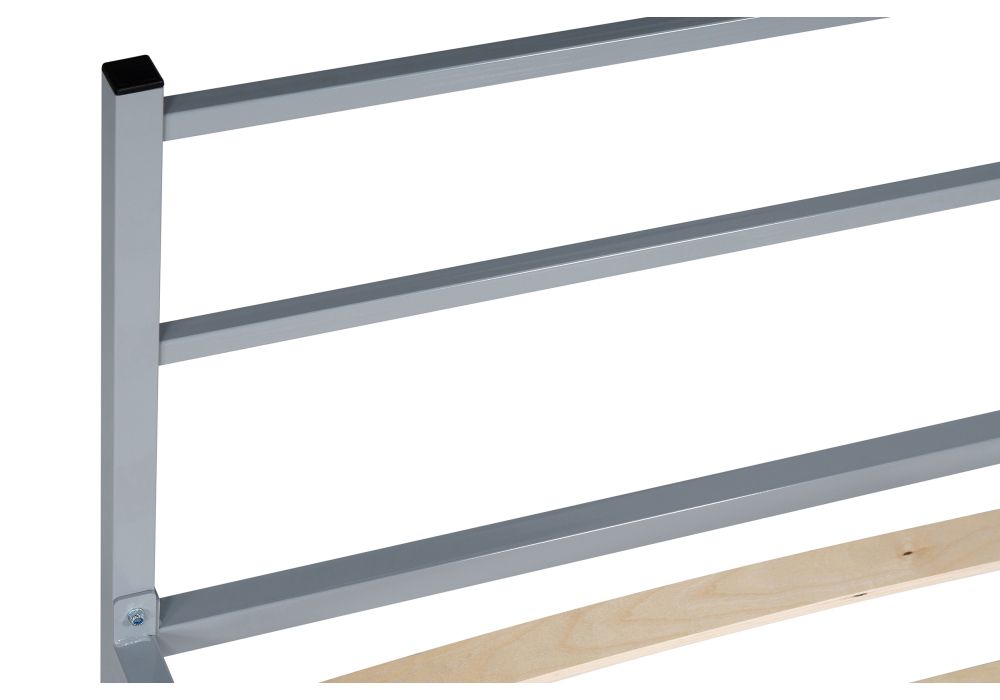 Односпальная кровать Фади 90х200 серая