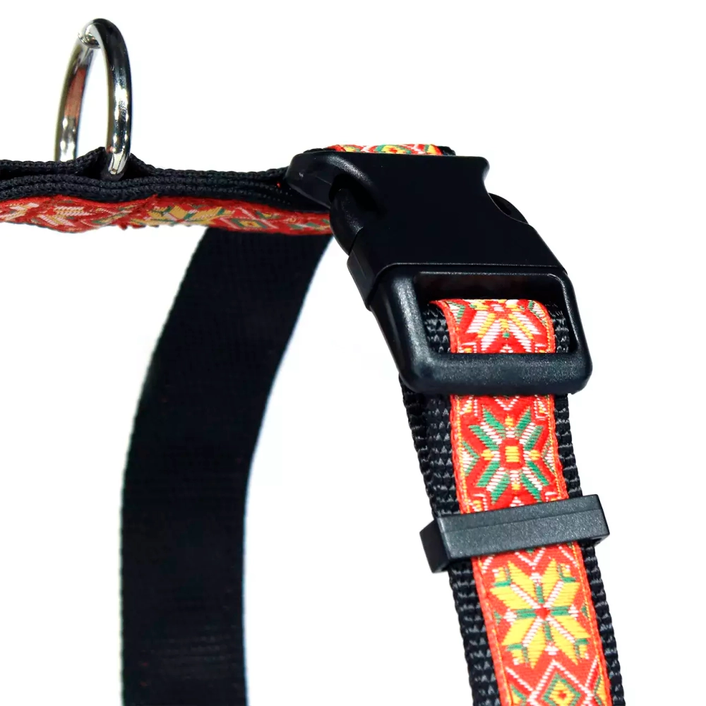 Шлейка прогулочная для собак регулируемая 30 мм Поларис Lapalandia