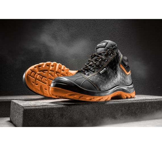 Ботинки рабочие оранжевые BERKEL SRC S1P Högert, арт. HT5K571
