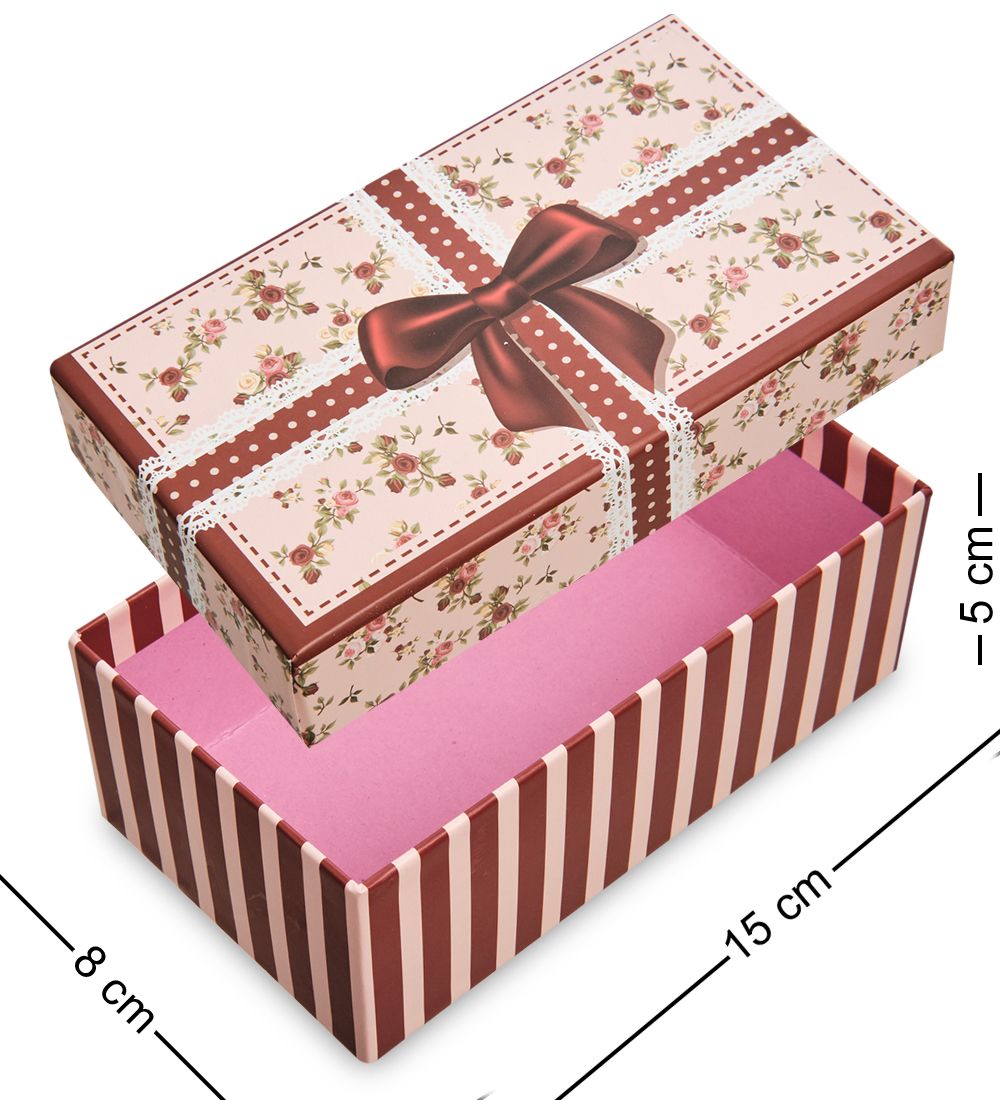 WG-86-D Коробка подарочная цв.коричн
