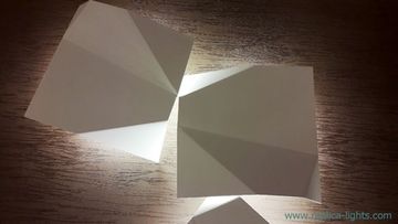 replica Origami 8 LED Wall sconce ( WHITE )