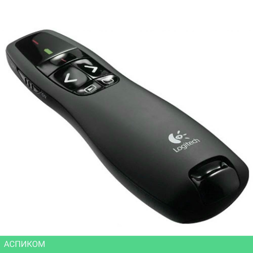 Презентер Logitech R400 черный (910-001356)