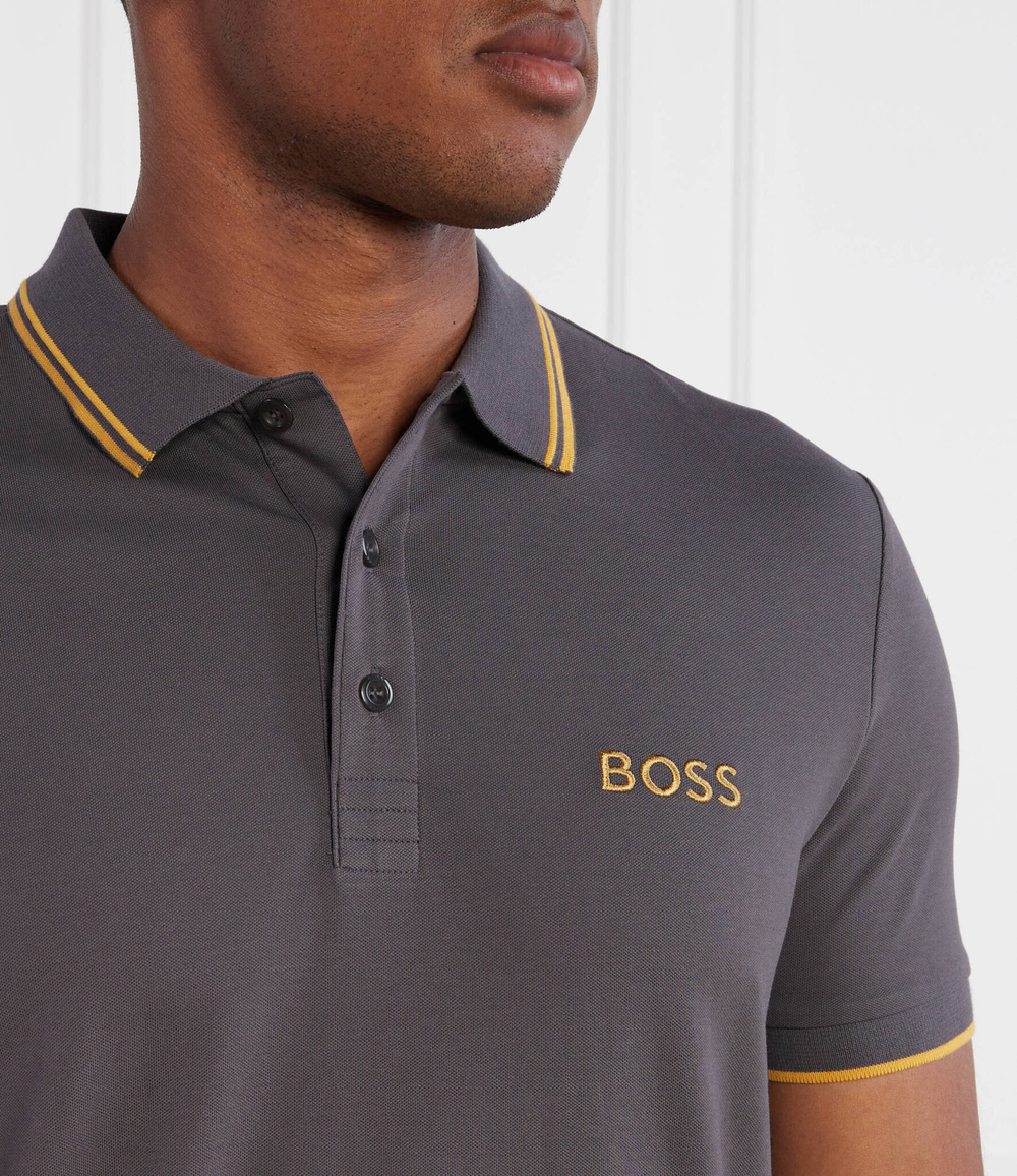 Футболка Поло Paddy Pro BOSS GREEN - графитовый(50469094)