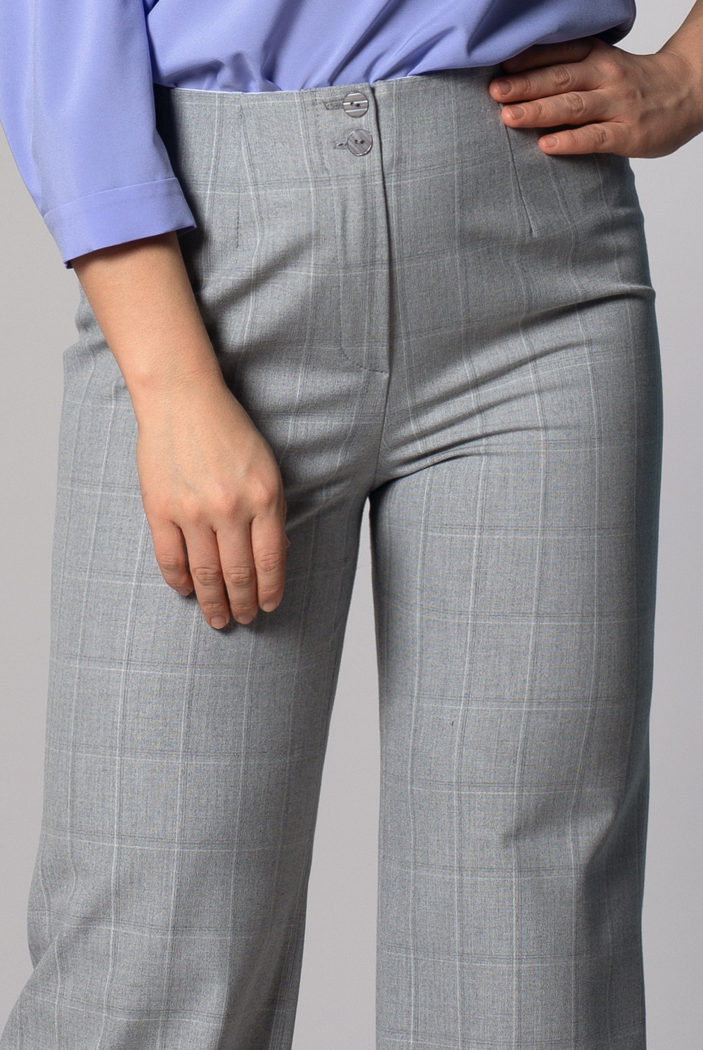 Брюки женские 02, серый #406Сера0202