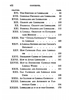 What is liberalism? | Sardá y Salvany