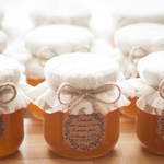 Бонбоньерка с медом на свадьбу, 130 грамм