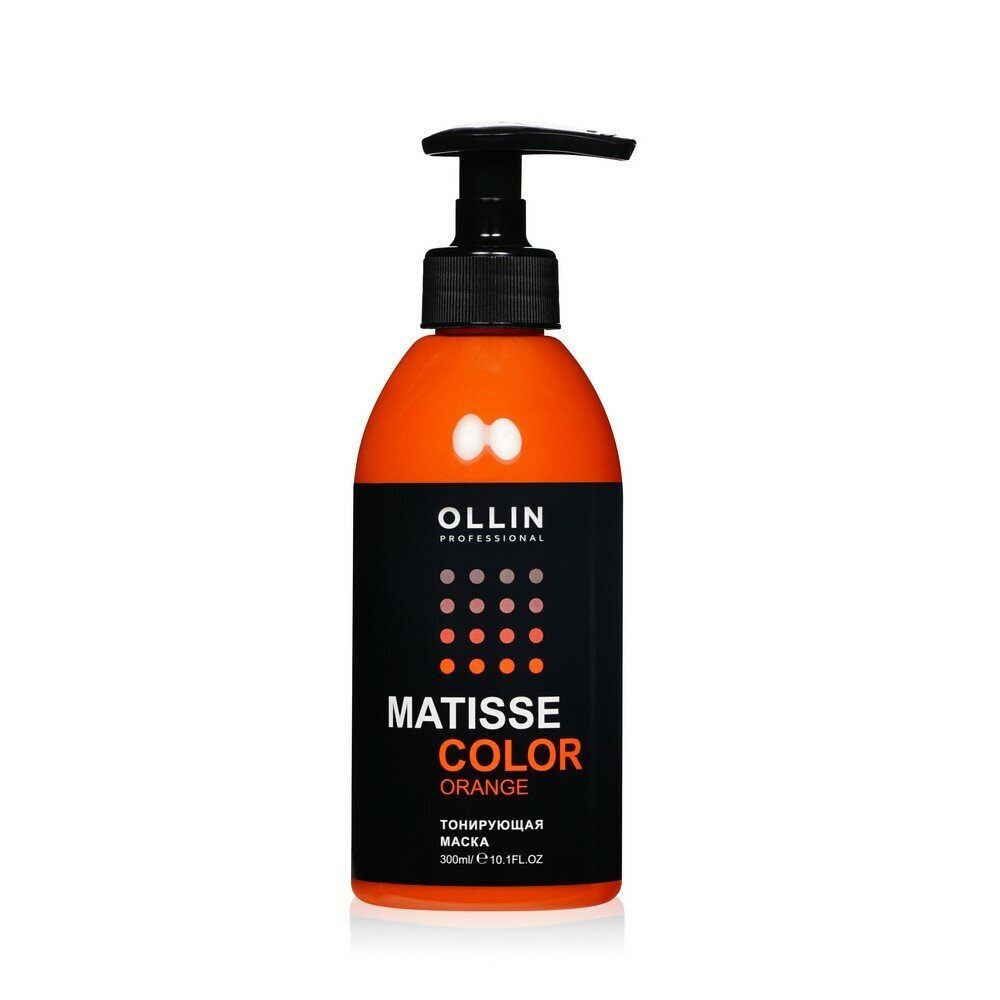 OLLIN Professional Matisse Color Orange Маска для волос тонирующая