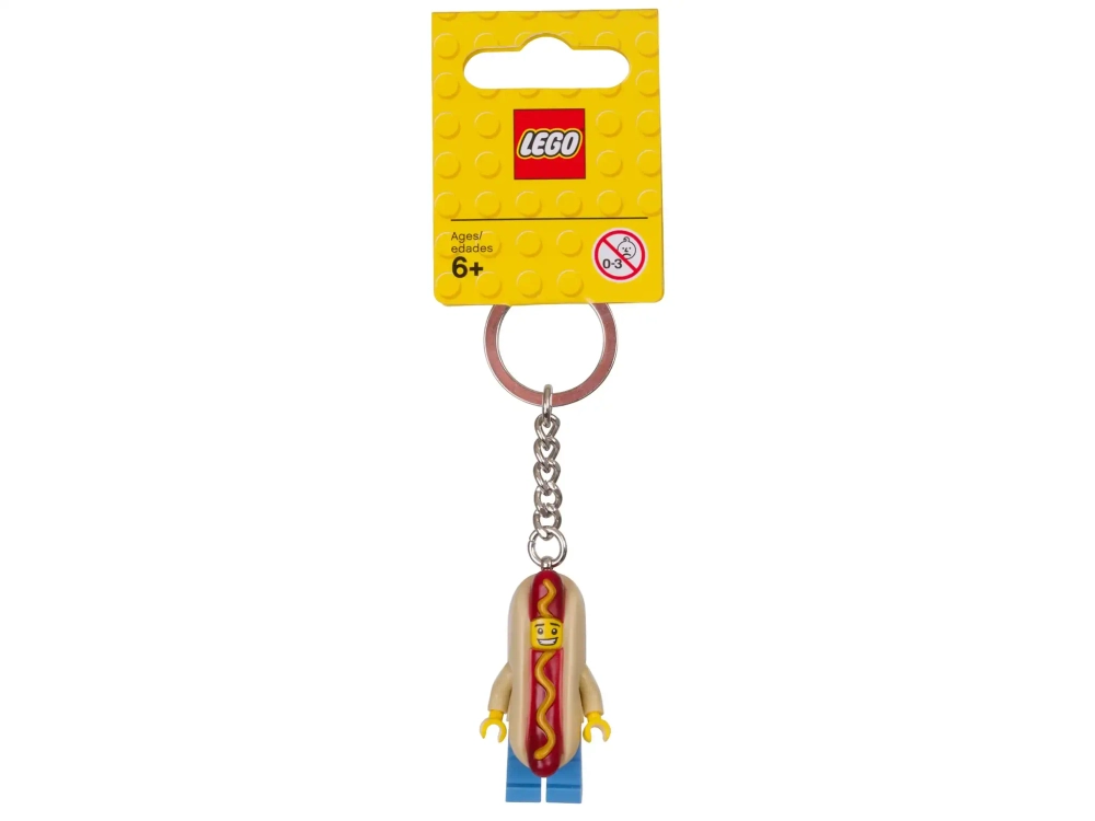 Брелок LEGO Minifigures 853571 Парень С Хот-догом