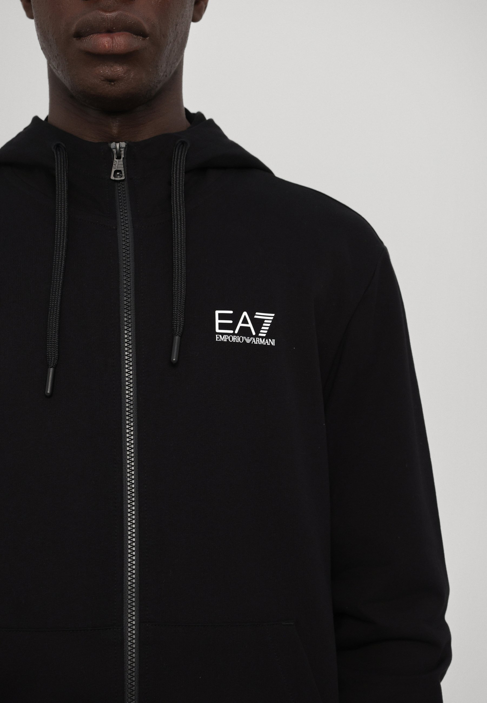 EA7 Emporio Armani UNISEX - Толстовка с капюшоном - Чёрный