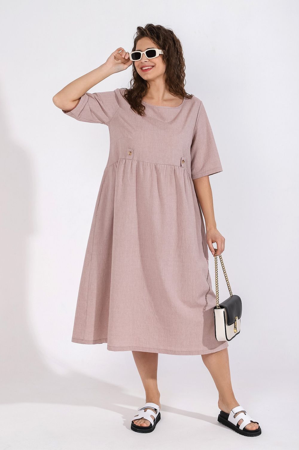 Платье Тимьян-1 Виотекс БЕЖЕВЫЙ