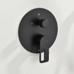 Душевая система Black&white Gravity GL-9105-MB черная матовая