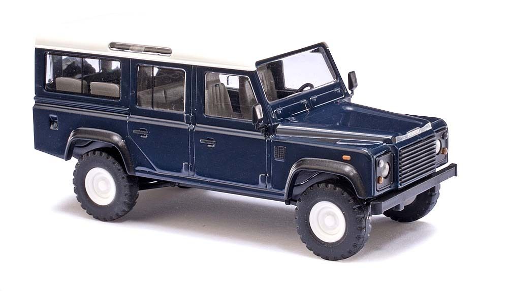 Автомобиль Land Rover Defender, синий (H0)